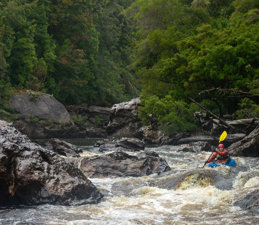 The final stretch of the Denison before joing the Gordon