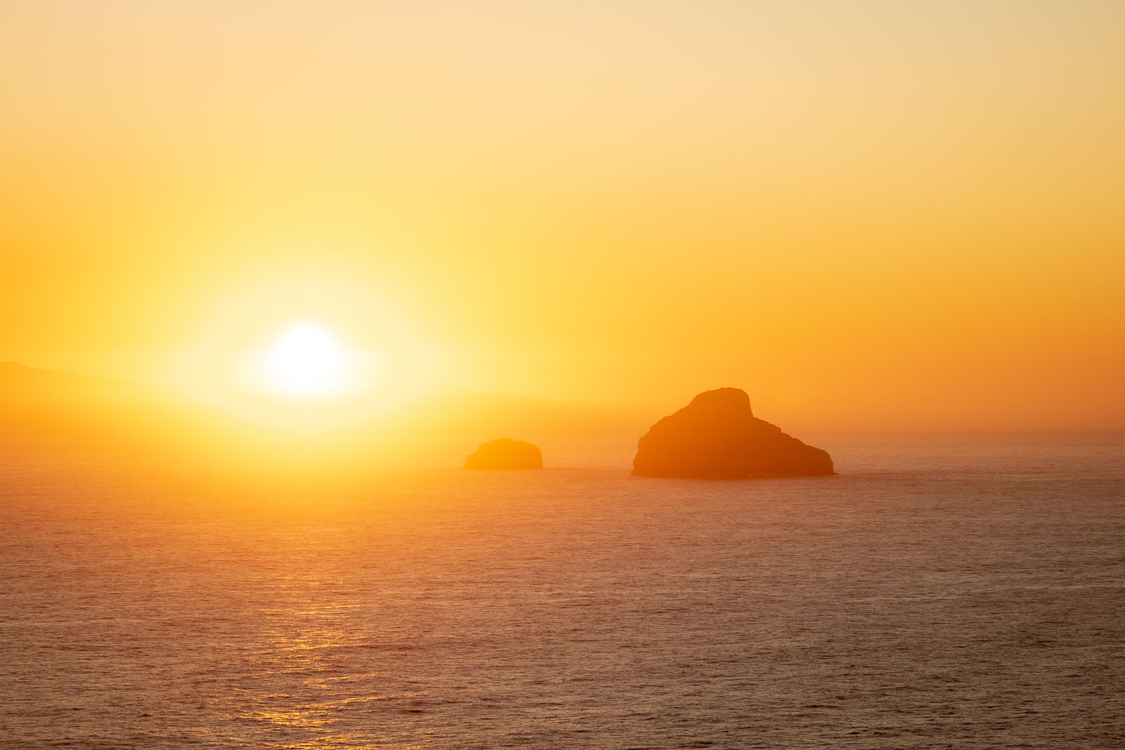 Flat, Round Sunrise