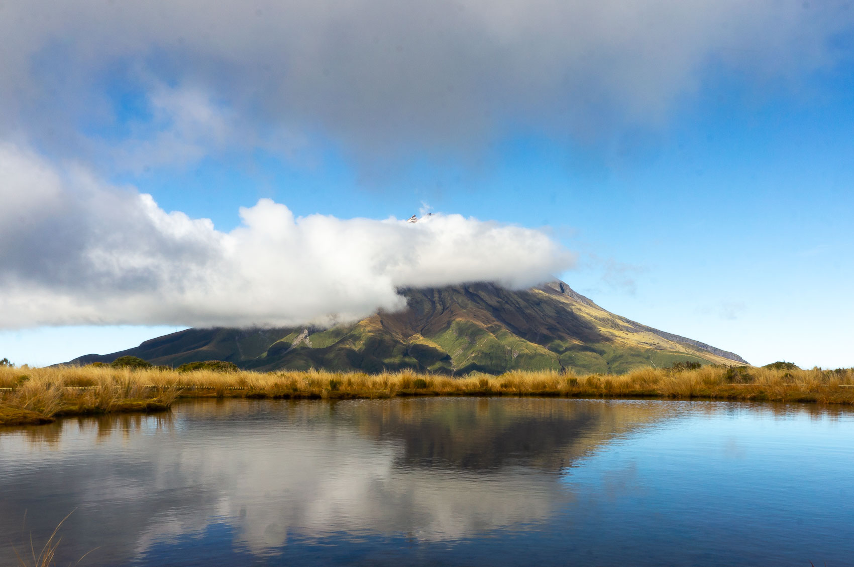 Cloud Capped Taranaki