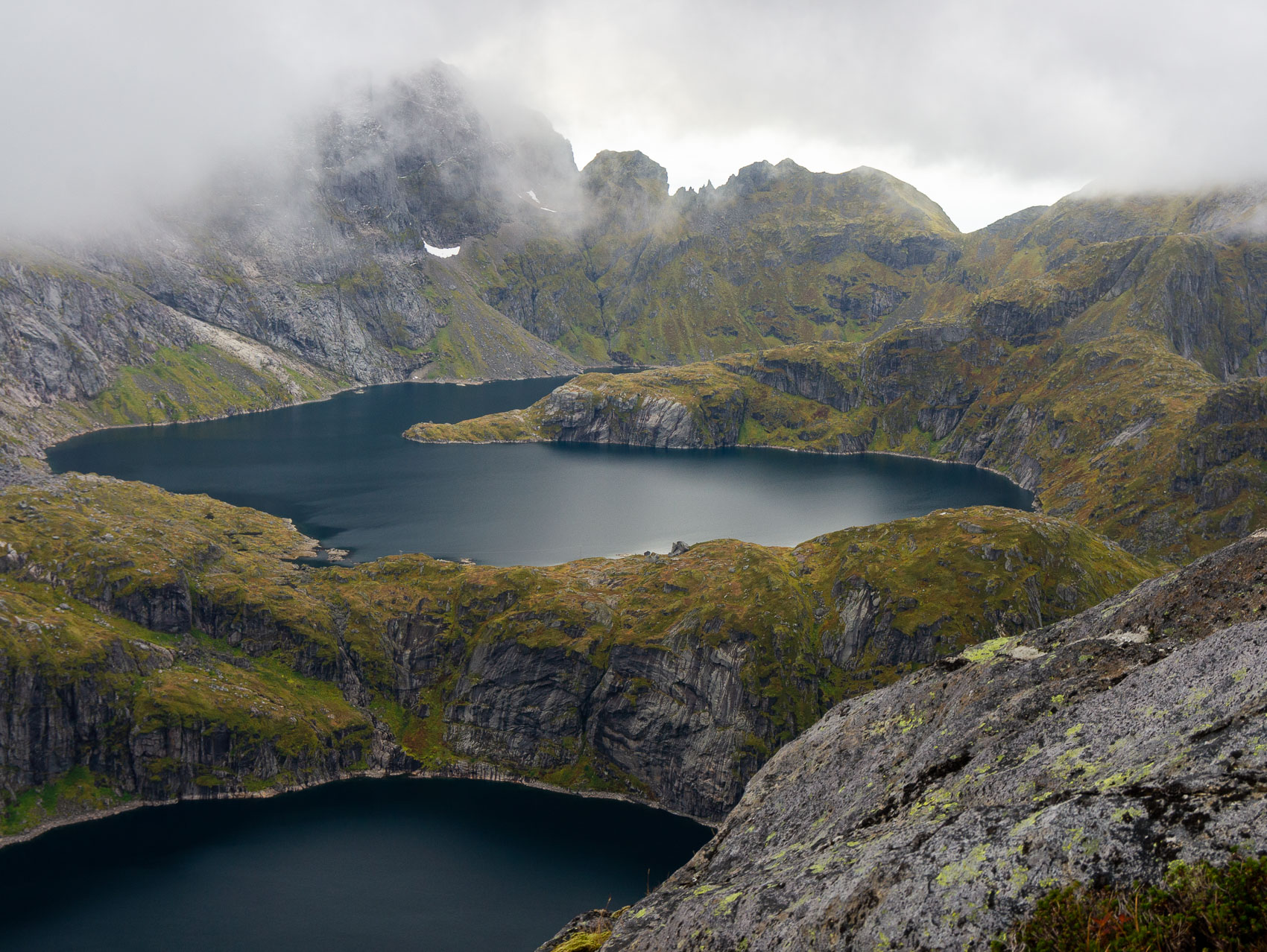 Hanging lakes